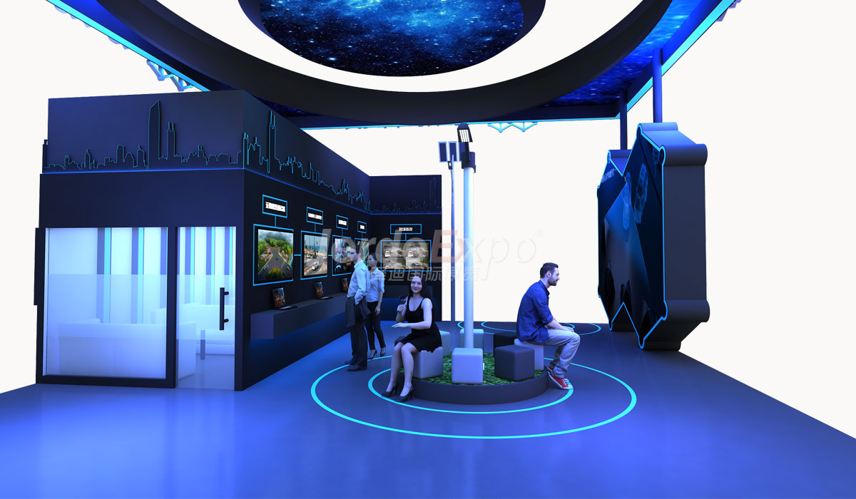 創意展臺設計效果圖案例欣賞