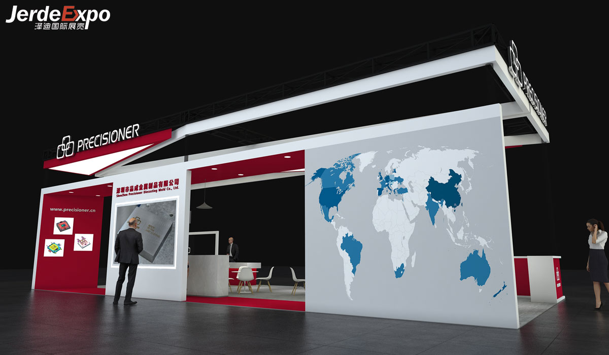 展會展臺裝修設計圖