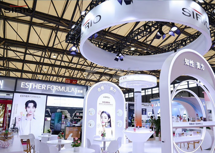 美容展臺(tái)布置 美容展臺(tái)布置