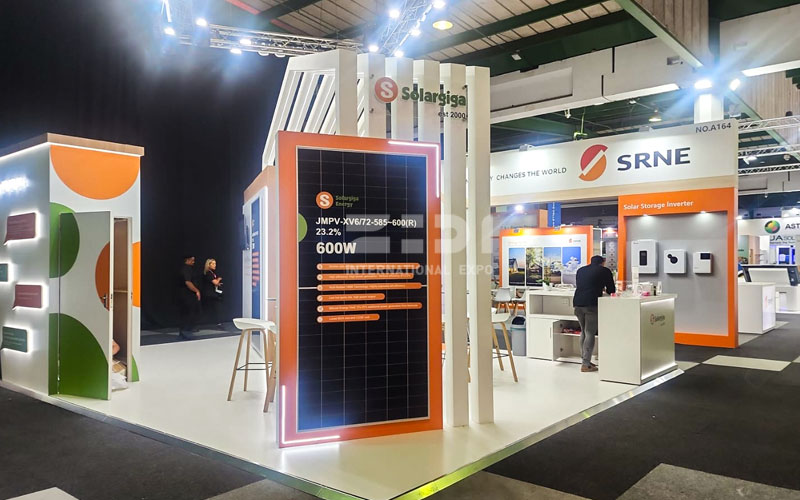 南非光伏展臺搭建布置 南非光伏展臺搭建布置